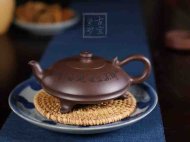 《神灯壶》创新壶茶具茶壶宜兴手工紫砂壶底槽青