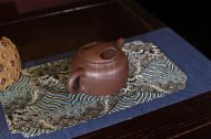 《牛盖莲子》紫砂壶全手工牛盖莲子茶壶老师紫泥壶