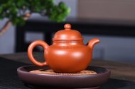 《掇球套组》宜兴紫砂壶助理工艺美术师手工茶壶茶具朱泥掇球