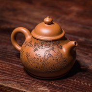 《高潘壶》宜兴紫砂壶助理工艺美术师手工降坡泥泡茶壶茶具