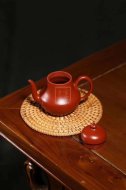 《思亭》宜兴民间艺人手工大红袍泡茶壶思亭茶壶茶具