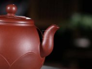 《绽放》宜兴紫砂壶宫灯紫砂泡茶壶底槽青手工高级工艺美术师紫砂茶具