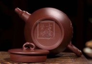 《咏竹》宜兴紫砂壶名家工艺美术师鲍玉华工艺美术师手工底槽青功夫泡茶壶家用茶具套装