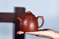 《松鹿秦权》宜兴紫砂壶实力派名家纯手工大红袍茶壶全手工秦权紫砂壶