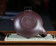 《平湖秋月（描金款）》宜兴紫砂壶手工工艺美术师大师收藏级茶壶紫泥