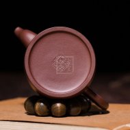 《双圈》宜兴底槽青紫砂壶名家助理工艺美术师手工收藏送礼茶壶茶具双圈