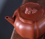 《狮球壶》紫砂壶宜兴手工泡茶壶狮球茶具清水泥茶壶