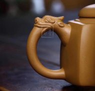 《龍尊》宜兴紫砂壶民间实力派艺人手工泡茶壶茶具黄金段