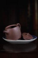 《汉铎》宜兴紫砂壶实力派艺人纯手工紫泥茶壶全手工汉铎紫砂壶