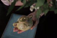 《心舟石瓢》宜兴紫砂壶工艺美术师全手工本山段心舟石瓢泡茶壶茶具
