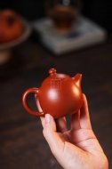 《龙蛋》宜兴紫砂壶实力派名家手工朱泥龙旦茶壶具