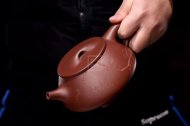 《霸王石瓢》宜兴底槽青石瓢壶收藏国家工艺美术师
