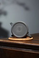 《竹段》宜兴豆青泥紫砂壶纯手工茶壶茶具