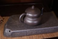 《葫芦》宜兴紫砂壶工艺美术师手工茶壶茶具黑朱泥葫芦