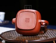 《方圆静思》宜兴紫砂壶工艺美术师手工金降破泡茶壶茶具