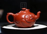 《鱼化龙》宜兴紫砂壶鱼化龙紫砂泡茶壶朱泥手工工艺美术师紫砂茶具