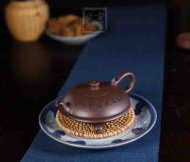 《神灯壶》创新壶茶具茶壶宜兴手工紫砂壶底槽青