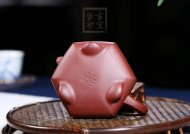 《三足六方石瓢》宜兴工艺美术师手工紫砂壶石瓢全手工一厂紫泥泡茶壶