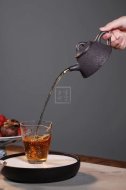 《霸王瓢》宜兴石瓢紫砂壶实力派名家手工茶壶黑铁砂紫砂壶