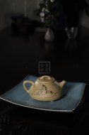 《心舟石瓢》宜兴紫砂壶工艺美术师全手工本山段心舟石瓢泡茶壶茶具