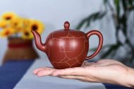 《冰纹美人肩》紫砂壶全手工美人肩茶壶老师大红袍壶