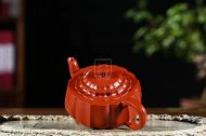 《菱花井栏》宜兴紫砂壶工艺美术师手工大红袍泡茶壶菱花井栏茶具