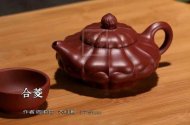 《合菱》宜兴紫砂壶工艺美术师全手工大红袍泡茶壶合菱茶具