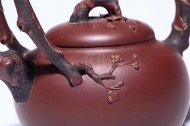 《留香提梁》宜兴紫砂壶底槽青创新提梁全手工茶壶