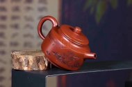 《金钟》宜兴德钟紫砂助理工艺美术师手工大红包泡茶壶套壶