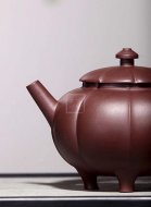 《一言九鼎》优质紫红泥清全手工周国芳老师作品收藏精品