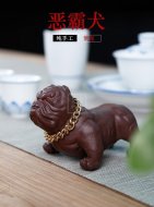 《恶霸》宜兴紫泥紫砂壶纯手工茶壶茶具