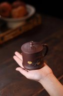 《雀竹杯》宜兴紫砂壶实力派名家手工黄龙山紫泥泡茶壶茶具
