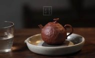 《大吉》红降坡泥宜兴紫砂壶工艺美术员全手工瓜器茶具