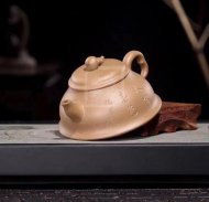 《福芦》宜兴紫砂壶本山绿泥工艺美术师手工茶壶茶具