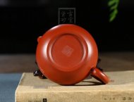 《西施》宜兴紫砂壶大红袍助理工艺美术师全手工茶壶西施茶具