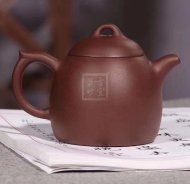 《秦权》紫砂壶纯手工秦权宜兴拼紫泥紫砂泥泡茶壶茶具