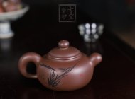 《汲泉》宜兴紫砂壶汲泉助理工艺美术师手工底槽青泡茶壶具
