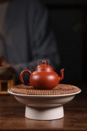 《梨形》宜兴紫砂壶实力派名家纯手工朱泥泡茶壶梨形茶具