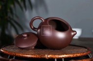 《竹节西施》宜兴紫砂壶工艺美术师纯手工紫泥茶壶全手工西施紫砂壶
