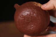 《大吉》红降坡泥宜兴紫砂壶工艺美术员全手工瓜器茶具
