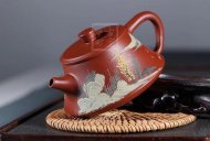 《大口井栏》宜兴紫砂茶壶紫砂泡茶壶珍稀大红袍手工实力派名家泡茶壶