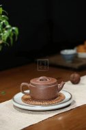 《汉瓦》宜兴紫砂壶工艺美术师纯手工料七彩砂中壶茶具泡茶壶汉瓦
