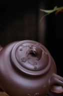 《报春》宜兴助理工艺美术师手工紫砂壶紫泥料茶壶报春茶具