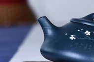 《石瓢》宜兴紫砂壶实力派名家手工刻绘天青泥石瓢泡茶壶具