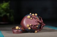 《多子多福》宜兴紫砂壶高级工艺美术师纯手工底槽青中壶茶具泡茶壶创新壶