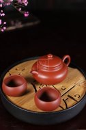 《仿古》宜兴紫砂壶茶具泡茶壶实力派名家手工大红袍仿古