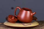 《高石瓢》宜兴紫砂壶石瓢茶壶实力派名家手工大红袍