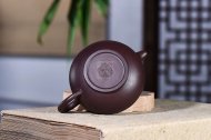 《玉乳》宜兴紫砂壶实力派名家手工紫泥圆珠茶壶