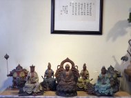 《四大菩萨》宜兴紫砂壶手工紫砂茶壶茶具紫砂