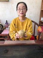 《菊蕾》宜兴紫砂壶助理工艺美术师手工标本级本山段泥泡茶壶菊蕾茶具